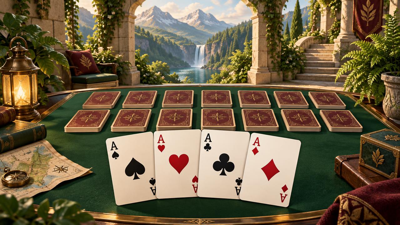 Refuge Solitaire game artwork