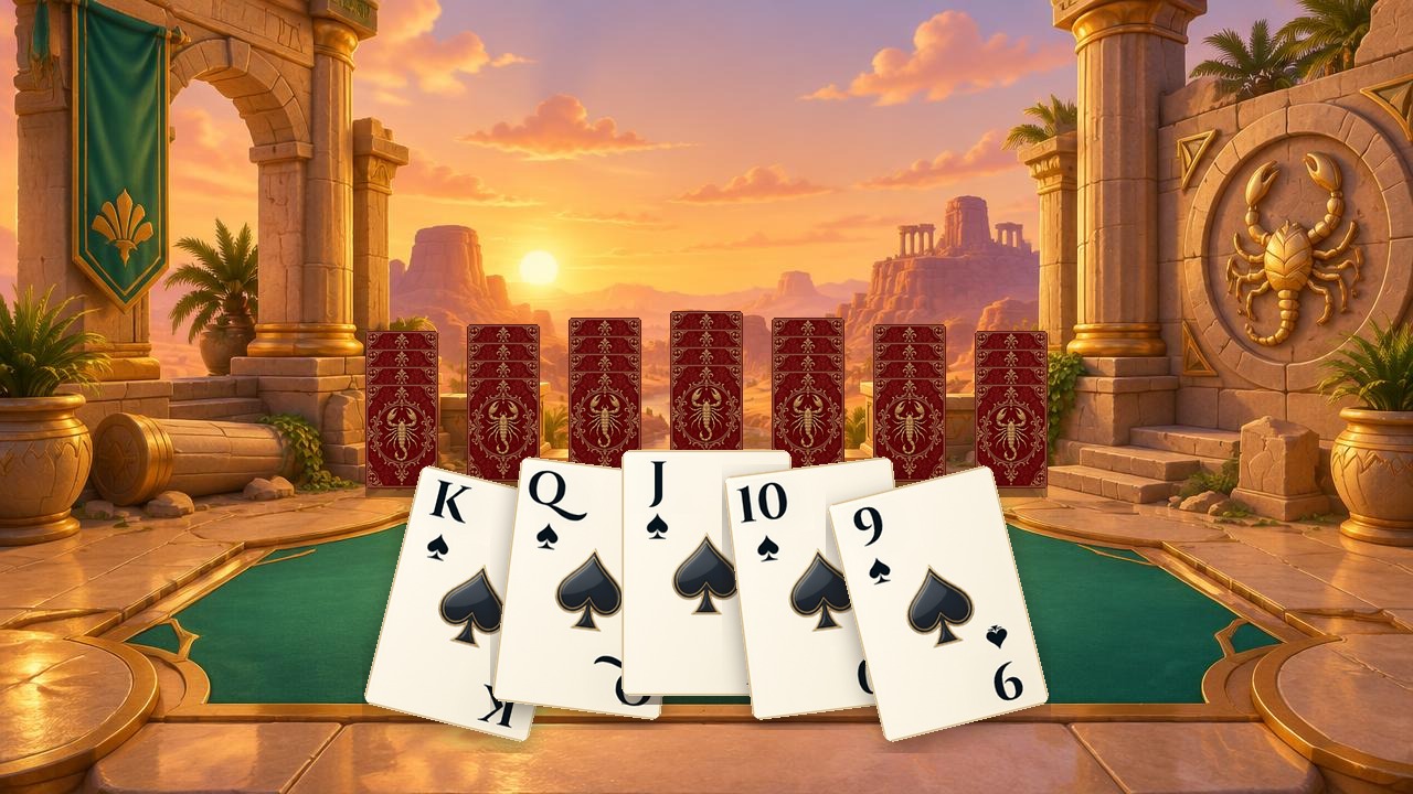Scorpion Solitaire game artwork