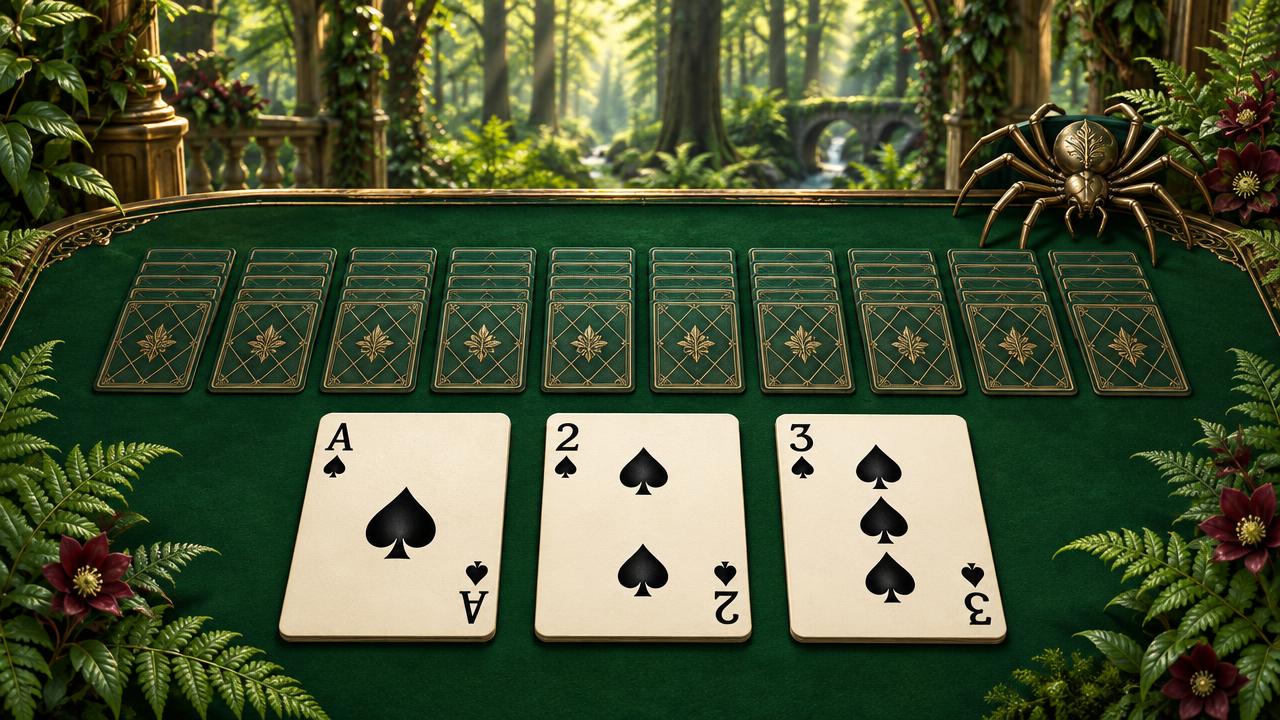 Spider Solitaire game artwork